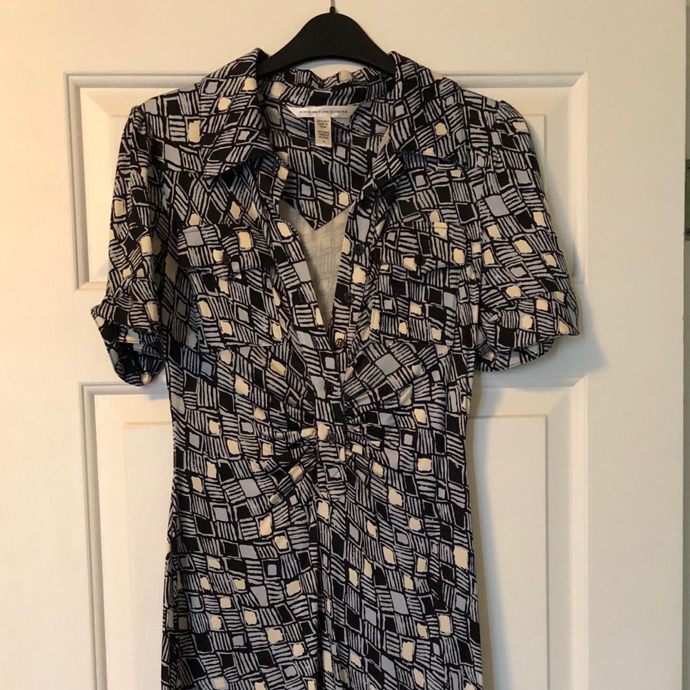 DVF silk jersey dress